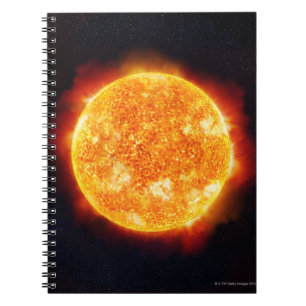 Carnet The Sun montrant les éruptions chromosphériques
