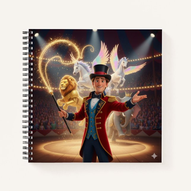 Carnet The Traveling Circus Ringmaster Notebook (Devant)