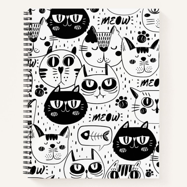 Carnet The Ultimate Cat Lover - Cozy Cat pet  (Devant)