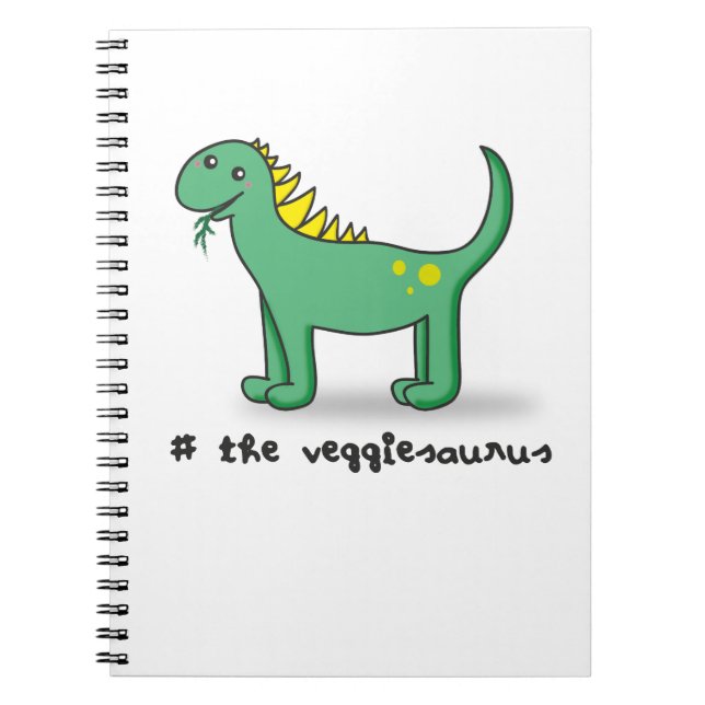 Carnet the veggiesaurus (Devant)