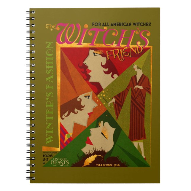 Carnet The Witch's Friend November Magazine (Devant)