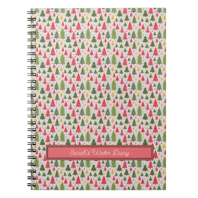 Carnet Thème hiver et Noël (Devant)