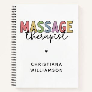 Carnet Thérapeute de massage sur mesure Offres de masso