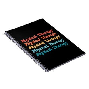 Carnet Thérapie physique PT Retro PT Cadeaux Grad