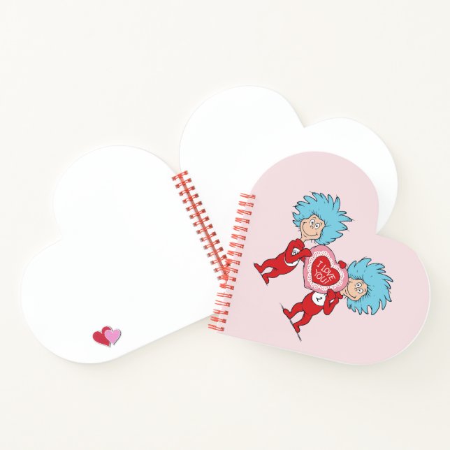 Carnet Thing One Thing Two Je t'aime (Intérieur)