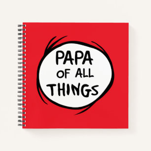 Carnet Thing One Thing Two - Papa de toutes les choses