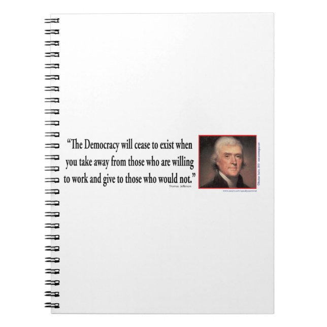 Carnet Thomas Jefferson (Devant)