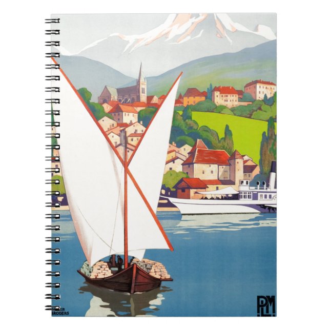Carnet Thonon Les Bains Français Travel Europe (Devant)