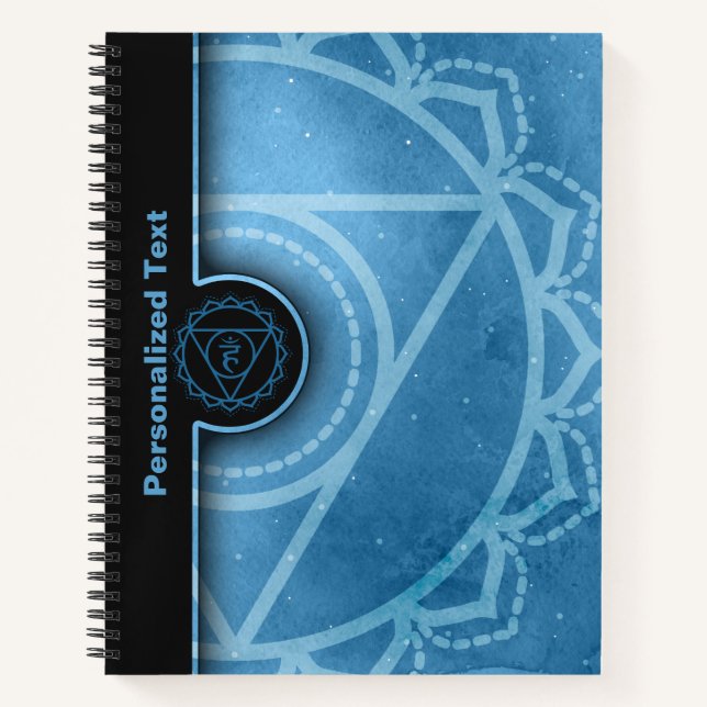 Carnet Throat Chakra Vishuddha Soins énergétiques (Devant)
