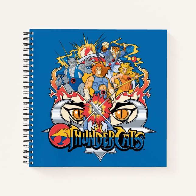 Carnet ThunderCats | Firey Group Graphic (Devant)