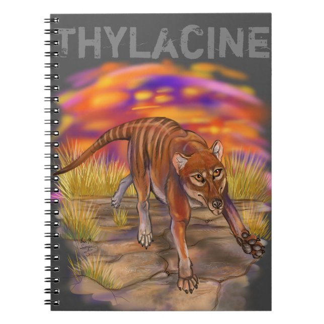 Carnet Thylacine (Devant)