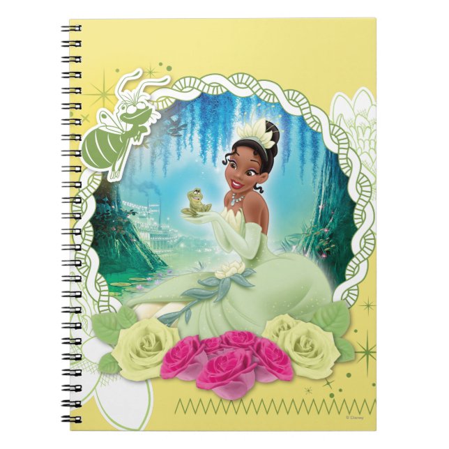Carnet Tiana - Je suis une princesse (Devant)