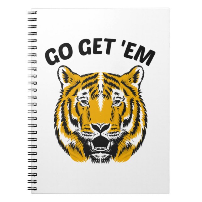 CARNET TIGER ALLEZ LES OBTENIR (Devant)