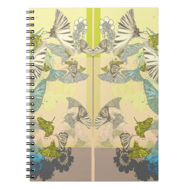 Carnet Tiger Butterfly Spiral Photo Notebook (Devant)