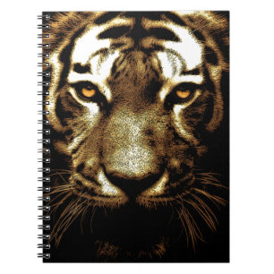 Carnet Tiger Eyes Wild Animal Art Photos