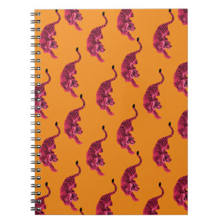 Carnet Tiger - Vibrant Pink