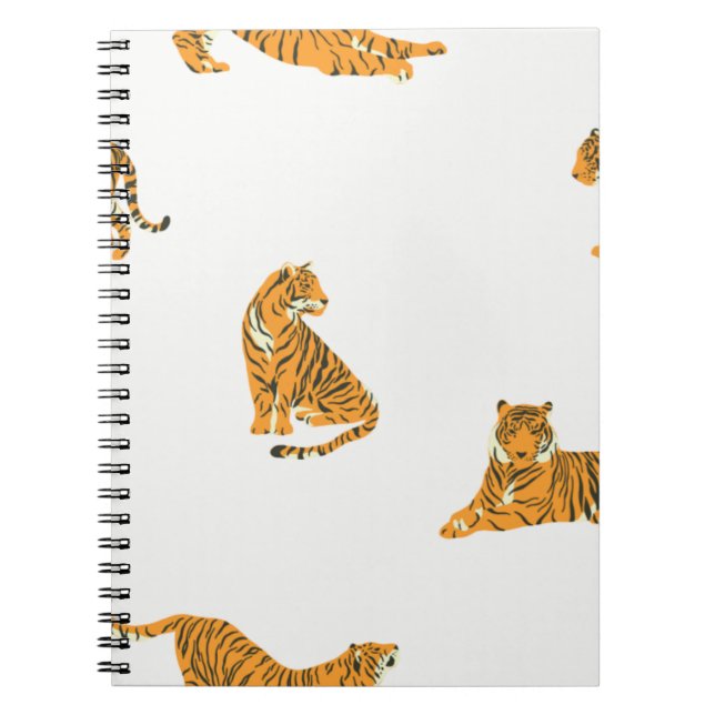 carnet tigre "Fierce" (Devant)