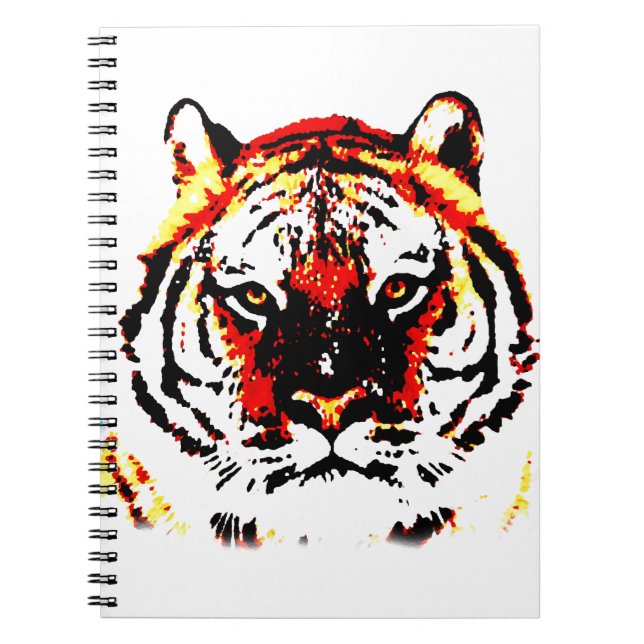 Carnet Tigre sauvage (Devant)