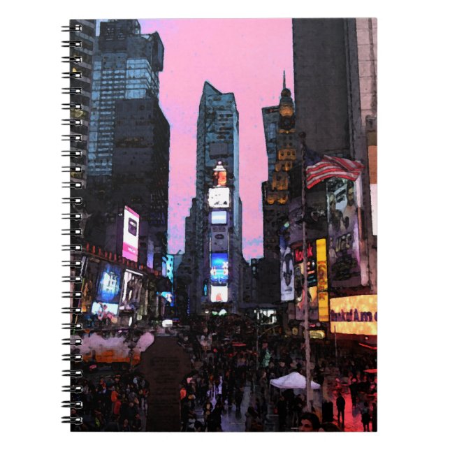Carnet Times Square (Devant)
