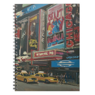 Carnet Times Square lumineux 2012 de lumières