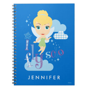 Carnet Tinker Bell   Je vole seul