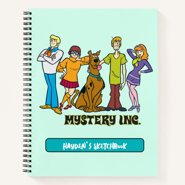 Carnet Tirage de la bande 12 Mystery Inc (Devant)