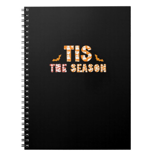 Carnet Tis The Season Funny Halloween Design (Devant)