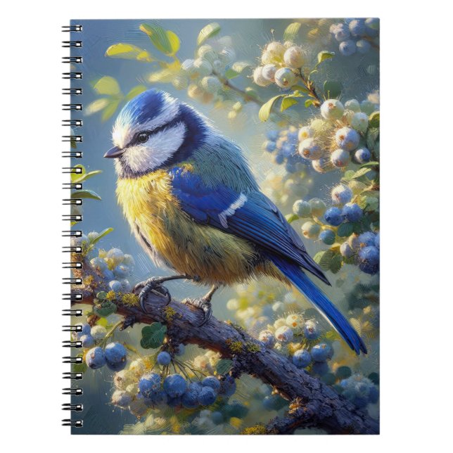 Carnet Tit bleu (Devant)