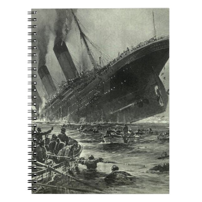 Carnet Titanic de RMS (Devant)