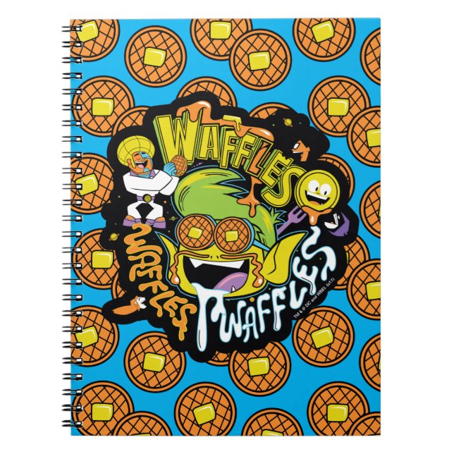 Carnet Titans Ados, allez ! | Beast Boy Waffles (Devant)