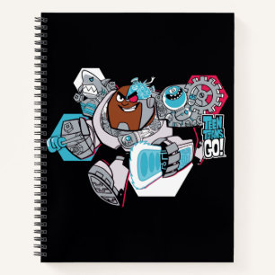 Carnet Titans Ados, allez !   Graphique Arsenal de Cyborg