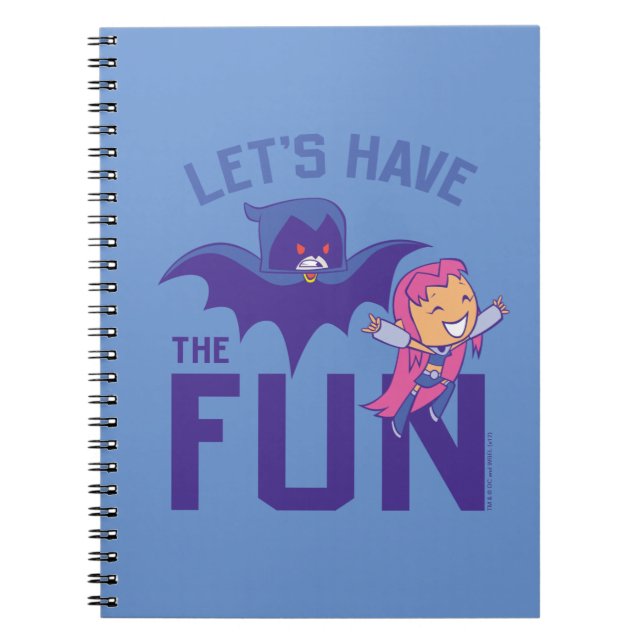 Carnet Titans Ados, allez ! | Starfire & Raven "Ayez Le P (Devant)