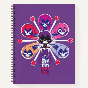 Carnet Titans Ados, partez !   Emoticlones de Raven