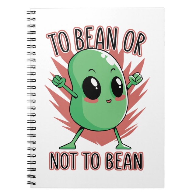 Carnet To bean or not to bean (Devant)