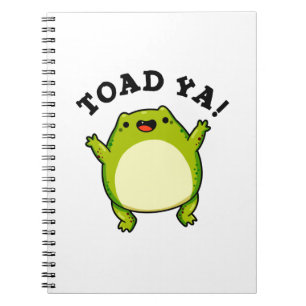 Carnet Toad Ya Funny Frog Pun