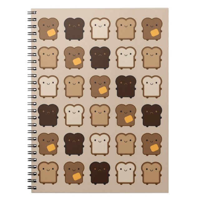 Carnet Toast de Kawaii (Devant)