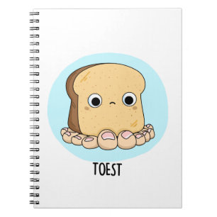 Carnet Toest Funny Toast avec Jeu d'orteils