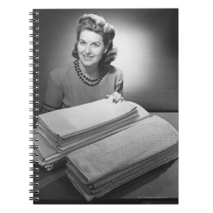 Carnet Toile et serviettes repassées