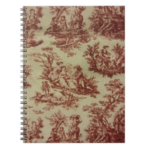 Carnet Toile rose