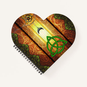 Carnet Tome païen sorts de magie noire Wiccan & Sorceller