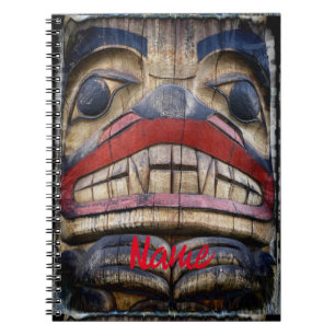 Carnet Tonnerre à visage totem