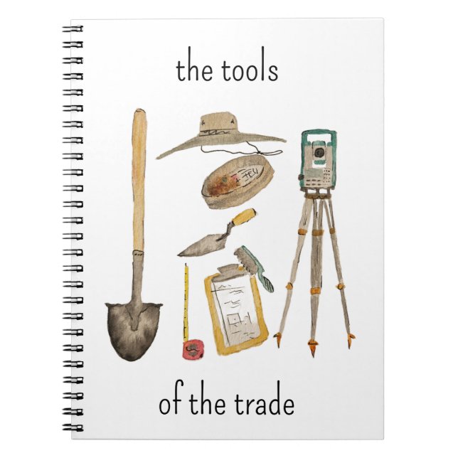 Carnet Tools of the Trade Archaeology Notebook (Devant)