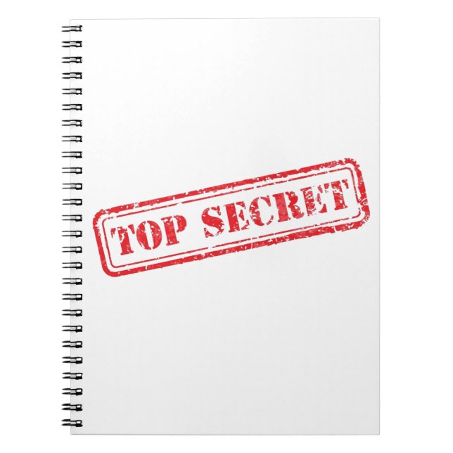 Carnet Top Secret (Devant)