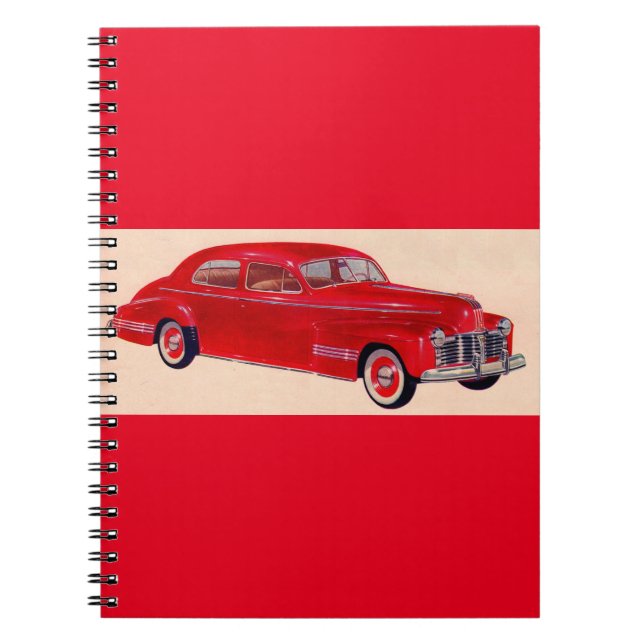 Carnet Torpille rouge Pontiac (Devant)