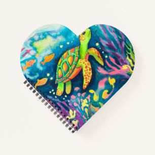 Carnet Tortue à peinture