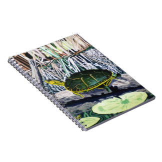 Carnet Tortue peinte