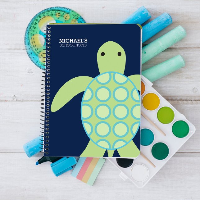 Carnet Tortue verte douce (Créateur téléchargé)
