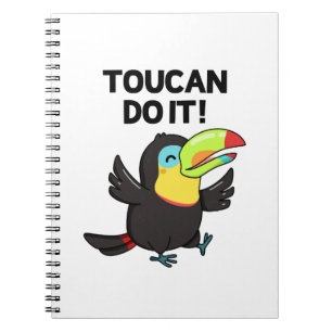 Carnet Toucan Do It Funny Encouraging Bird Pun