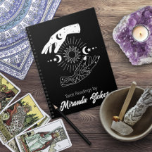 Touche céleste tendance Soleil & Mains Lune Noir