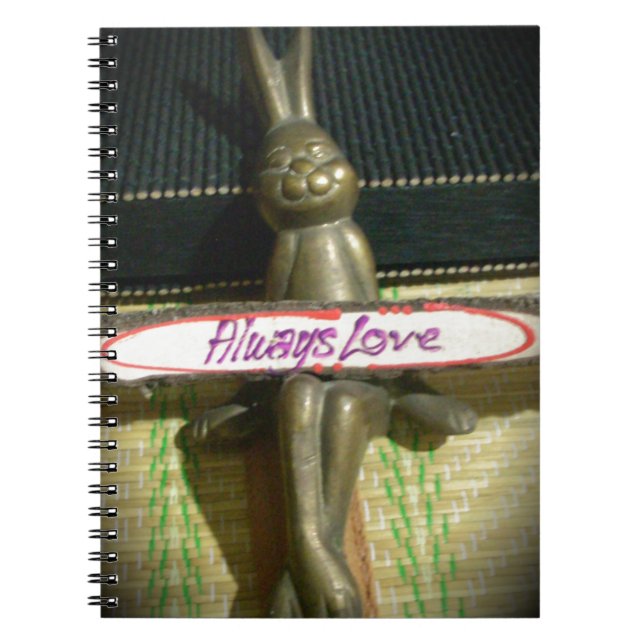 Carnet Toujours Aimer Inspirational Rabbit Art Design d'i (Devant)